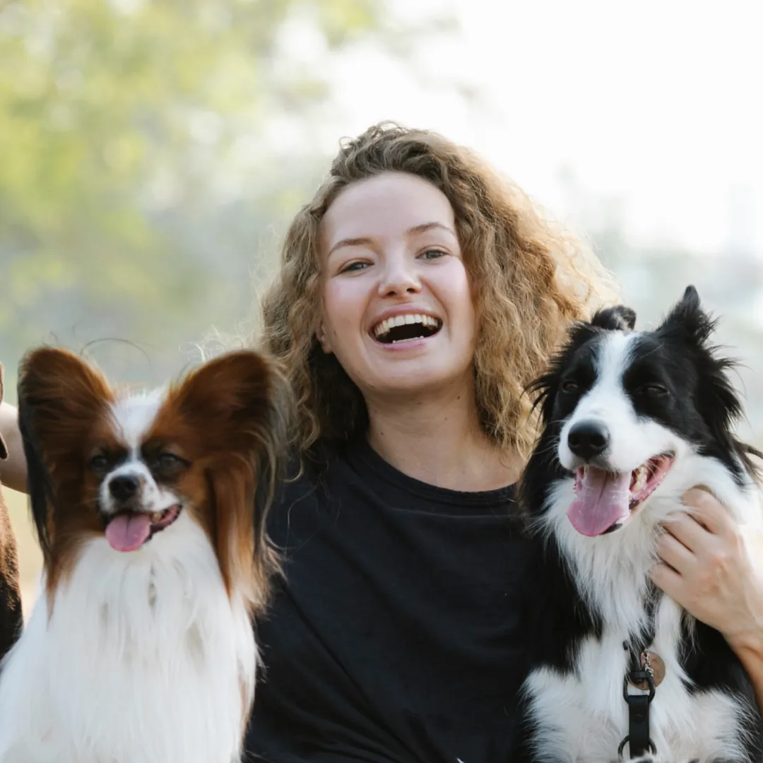 Titel Hund Frau/Pflege/Zusätze m